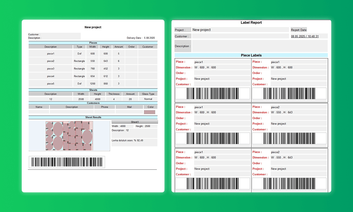 Reporting System
